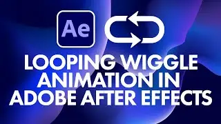 Looping Wiggle Motion in Adobe After Effects Quick Tip #motionmade