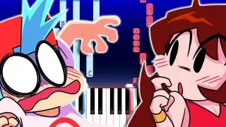 Friday Night Funkin' Song Funked up - Or3o (Piano Tutorial)