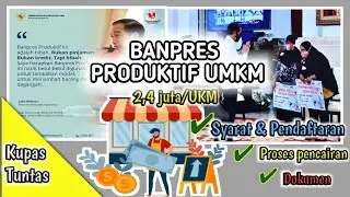 Bantuan UMKM 2020 | Syarat, Cara daftar hingga proses pencairan Banpres Prodruktif UMKM (BPUM)
