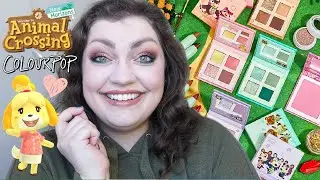 ColourPop x Animal Crossing FULL COLLECTION TRY-ON (QC NEEDED)!!! | Swatches, Tutorial, & Wear Test