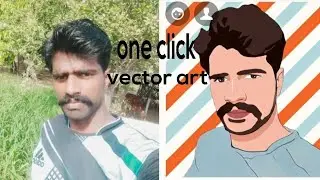 Vector art in one click easy and fast way || Pic Edits