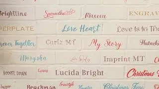 How to Create a Font Wall