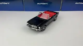 Ford Mustang Convertible (1964.5) 1:18 AutoWorld - Timeless Classic Review