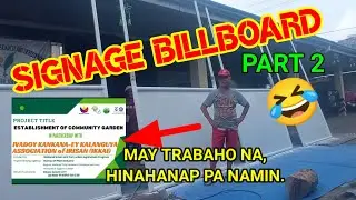 MAGPINTURA TAYO NG SIGNAGE/ 4'x5' size 7 pcs.