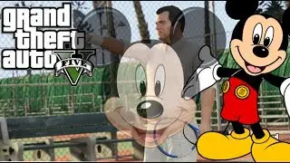 GTA ONLINE: FUNNY MOMENTS( Mickey Mouse Trolling) Epic Race Fail and More.