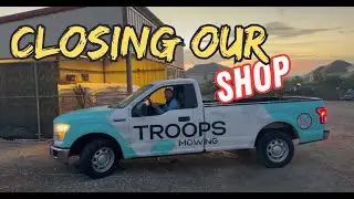 Closing Our Shop Space for the Week