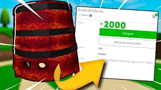 COMPREI UM CHAPÉU DE 2000 ROBUX NO ROBLOX!!! - Adurite Bucket