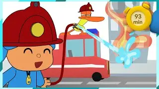 🧑‍🚒 POCOYO & NINA- Super Firefighter Rescue Team 93 min ANIMATED CARTOON for Children |FULL episodes