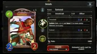 [Shadowverse] Samurai - Card Sounds (English)