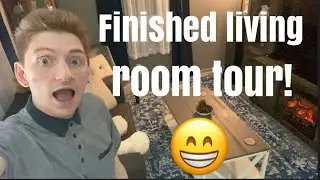FINISHED LIVING ROOM TOUR!