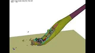 Sailplane Crash Simulation