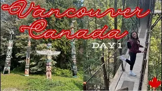 Vancouver Canada Vlog | Capilano Suspension Bridge Walkthrough and Review | Stanley Park Walkthrough