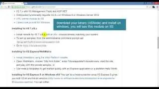 How to run Node js on IIS