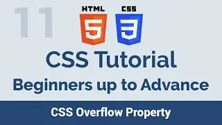 11 CSS Overflow Property - beginners up to advance css tutorial