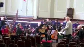 Orchestral Rehearsal- Soloist Dimitris Dekavallas- Concerto in D by MC Tedesco