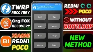 Bootloop Fix After Install TWRP Recovery | REDMI, POCO, XIAOMI Devices 100% Work | New Method