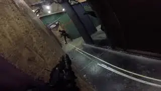 Through the window to the wall