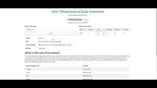Epoch Converter - Unix Timestamp Converter Online
