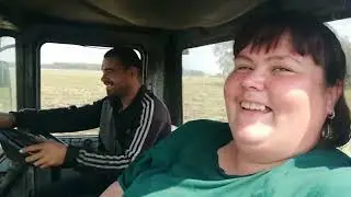 Блогеры в поле💓 На работе у Серёжи 💓