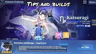 [Azur Lane] Extreme Challenge - Capricorn Katsuragi Tips and builds!