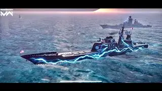 Modern Warships : USS CG(X)-21, My best choice for Protect Artstorm ship that’s attack from enemy.