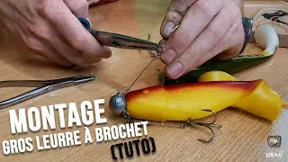 〚TUTO〛Comment monter un GROS leurre à BROCHET ? Tête Boulboule Delalande