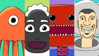 Makeover Complete Edition 3| Garten of Banban Poppy Playtime Rainbow Friends Amanda the Adventurer