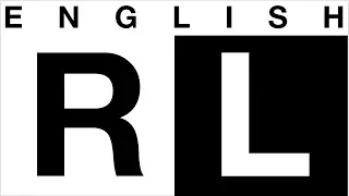 English R and L pronunciation listening practice with minimal pair words 'row' and 'low'