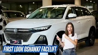 Review first look of Changan Oshan X7 futuresense! New 7 seater facelift comparison with old variant