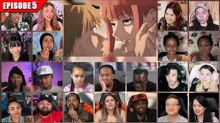 [Full Episode] Chainsaw Man Episode 5 Reaction Mashup | チェンソーマン
