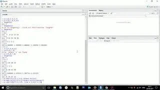 Creating Matrix in R studio | Airthmatic Operation in R programming for Begginers