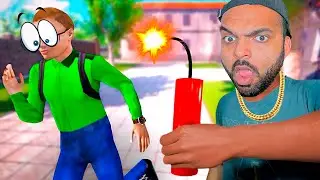 Je DEVIENS un VOYOU dans mon ECOLE ! Je vais exploser l'etablissement