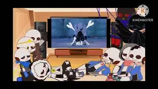 sans aus react to killer vs cross by puppetmaster