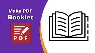 How to make a pdf booklet in PDF-XChange Editor