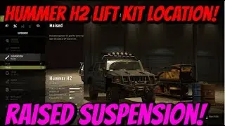 SnowRunner - Hummer H2 Lift Kit Location (Raised Suspension)