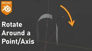 Rotate Around a Point/Axis in Blender