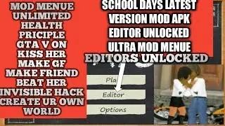 School days hack version How to hack school days school days mod apk,mod menue