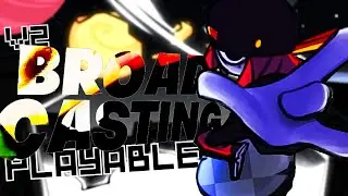 BROADCASTING V2 PLAYABLE (High Effort) - FNF Hotline 024: Sakura Mix [+ Download]