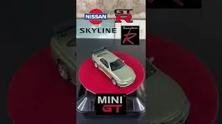 Mini GT - Nissan Skyline GT-R (R34) Tommykaira R-z - Millenium Jade
