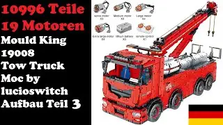 11000 Teile Wahnsinn: Mould King 19008 - Tow Truck - Aufbau Teil 3