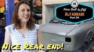 Nice rear end! - Alfarrari 105 project car build part 24