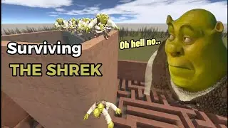 Trying to survive the Shrek...