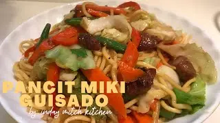 Fresh Pancit Miki Guisado||Pancit Miki Recipe
