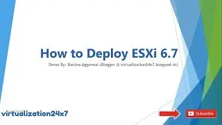 Deploy ESXi 6.7 in a VM