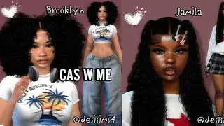 CAS W ME!! | USING NEW CC ITEMS SIMS4