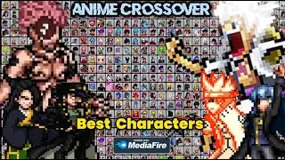 Best Anime FIGHTERS in Mugen V4 Battle Game for Android and PC