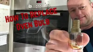 Replace Oven Bulb “how to Guide” Bosch Oven & many more💡Diy
