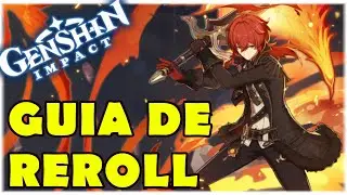 GENSHIN IMPACT - GANHE 30 EVOCAÇÕES EM BUSCA DO 5 ESTRELAS! (REROLL)