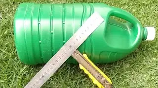 IDEIA DE GÊNIO USANDO GALÃO DE 5L