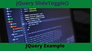 SlideToggle( ) example in JQuery | hide and show text in jquery
